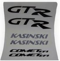 Kit Adesivos Original Kasinski Comet 650 Gtr Preta