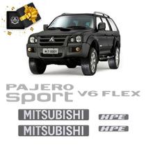 Kit Adesivos Pajero Sport V6 Flex Hpe Mitsubishi Resinados Kit Adesivos Pajero Sport V6 Flex Hpe Mitsubishi Resinados