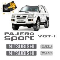 Kit Adesivos Pajero Sport Vgt-i 2009 Mitsubishi Resinados