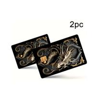 Kit Adesivos para Cartões Anime Dragão e Clássico PVC Resistente