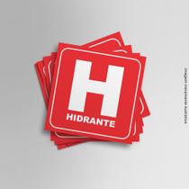 Kit Adesivos para Hidrante 20cmx20cm