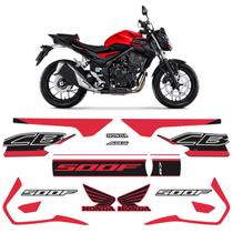 Kit Adesivos Para Moto Honda CB 500F 2020/2021 Faixas Tanque