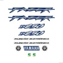 Kit Adesivos Para Moto Yamaha Fazer 250 Ys 2008 + Emblemas Kit Adesivos Para Moto Yamaha Fazer 250 Ys 2008 + Emblemas