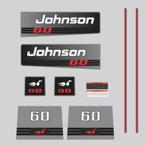 Kit Adesivos Para Motor De Popa - Johnson 60 Kit Adesivos Para Motor De Popa - Johnson 60