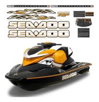 Kit Adesivos Para Sea Doo Jet Rxp 2004 2005 Dourado
