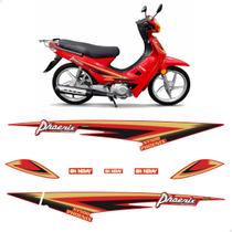 Kit Adesivos Para Shineray Phoenix Xy50q Gold Moto Vermelha Kit Adesivos Para Shineray Phoenix Xy50q Gold Moto Vermelha