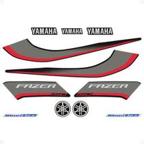 Kit Adesivos Para Yamaha Fazer 150 ED 2014/2015 Moto Preta Kit Adesivos Para Yamaha Fazer 150 ED 2014/2015 Moto Preta