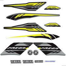Kit Adesivos Para Yamaha Fazer 150 SED YS 2016 Moto Preta Kit Adesivos Para Yamaha Fazer 150 SED YS 2016 Moto Preta