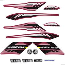 Kit Adesivos Para Yamaha Fazer 150 SED YS 2016 Moto Vermelha Kit Adesivos Para Yamaha Fazer 150 SED YS 2016 Moto Vermelha