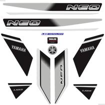 Kit Adesivos Para Yamaha Neo 125 UBS 2023/2024 Moto Cinza - SPORTINOX