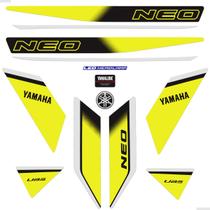 Kit Adesivos Para Yamaha Neo 125 UBS 2023/2024 Moto Preta - SPORTINOX
