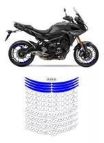 Kit Adesivos Ploter Roda Yamaha Tracer 900 Gt Azul