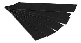 Kit Adesivos Preto Fosco Jateado compatível Colunas 6pç