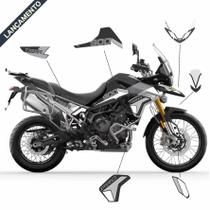 Kit Adesivos Protetor carenagem Triumph Tiger 900 - ATE 2023 Kit Adesivos Protetor carenagem Triumph Tiger 900 - ATE 2023
