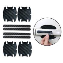 Kit Adesivos Protetor Maçanetas Carro Fibra De Carbono 3d Kit Adesivos Protetor Maçanetas Carro Fibra De Carbono 3d