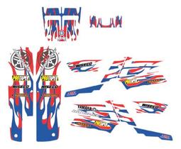 Kit Adesivos Quadriciclo Com Yamaha Banshee Yh001 Kit Adesivos Quadriciclo Com Yamaha Banshee Yh001
