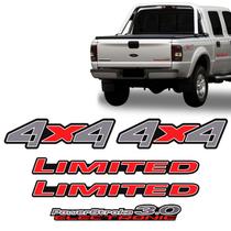 Kit Adesivos Ranger 2005/2009 Limited 4x4 3.0 Powerstroke Kit Adesivos Ranger 2005/2009 Limited 4x4 3.0 Powerstroke