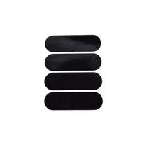 Kit Adesivos Refletivo Capacete Polivisor Preto Kit Adesivos Refletivo Capacete Polivisor Preto