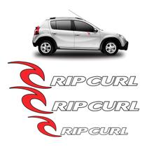 Kit Adesivos Renault Sandero Rip Curl Stepway Surf Prancha