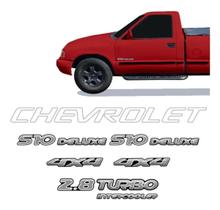 Kit Adesivos S10 Deluxe 2001/2005 E Faixa Chevrolet