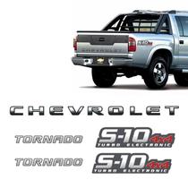 Kit Adesivos S10 Tornado Turbo Eletronic 4x4 Faixa Traseira Kit Adesivos S10 Tornado Turbo Eletronic 4x4 Faixa Traseira