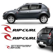 Kit Adesivos Sandero Stepway Rip Curl 12 Traseiro + Lateral