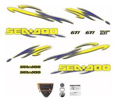 Kit Adesivos Sea Doo Gti 750 Para Jet Ski