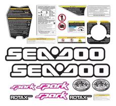 Kit Adesivos Sea Doo Spark Rotax Power Para Jet Ski