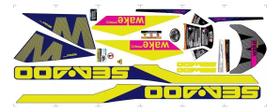 Kit Adesivos Sea-Doo Wake Pro 2020 Compatível Kit Adesivos Sea-Doo Wake Pro 2020 Compatível