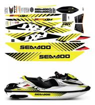 Kit Adesivos SPTS compatível Sea-Doo RXT 300 2016 Kit Adesivos SPTS compatível Sea-Doo RXT 300 2016