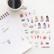 Kit Adesivos Summer