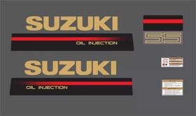 Kit Adesivos Suzuki 55 Hp