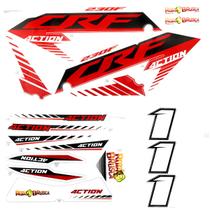 Kit Adesivos Take Plástico Biker 4ction Crf 230