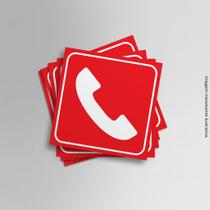 Kit Adesivos Telefone de Incêndio 20cmX20cm