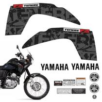 Kit Adesivos Tenere 250 2013 Logo Moto Yamaha Completo Preto Kit Adesivos Tenere 250 2013 Logo Moto Yamaha Completo Preto