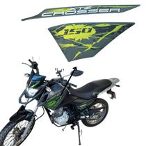 Kit Adesivos Tomada Ar Aba Esquerda Crosser 150 Cinza 15 16