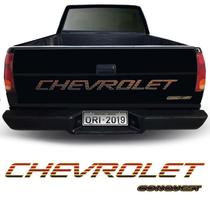 Kit Adesivos Traseiros Silverado Conquest 99 Faixa Chevrolet Kit Adesivos Traseiros Silverado Conquest 99 Faixa Chevrolet