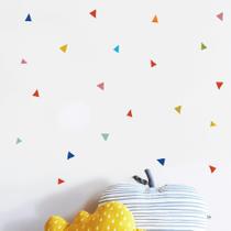 Kit Adesivos Triangulo Colors Mini