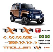 Kit Adesivos Troller Tx4 2020/2021 3.2 Lrd Emblemas Completo Kit Adesivos Troller Tx4 2020/2021 3.2 Lrd Emblemas Completo