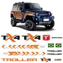 Kit Adesivos Troller Tx4 2020/2021 3.2 Lrd Emblemas Completo Kit Adesivos Troller Tx4 2020/2021 3.2 Lrd Emblemas Completo
