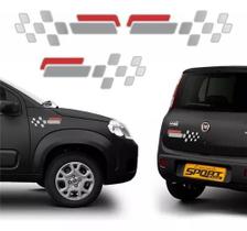 Kit Adesivos Uno Sporting 2011/2012 Cinza Wb532