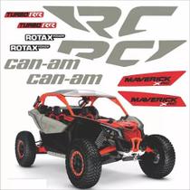 Kit Adesivos Utv Canam Maverick Xrc Turbo Rr Cinza Wb629 Kit Adesivos Utv Canam Maverick Xrc Turbo Rr Cinza Wb629