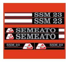 Kit Adesivos UV Compatível Semeato SSM 23 (4 un.)