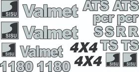 Kit Adesivos - Valmet Sisu 1180 4x4 Kit Adesivos - Valmet Sisu 1180 4x4