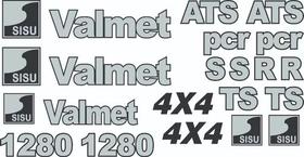 Kit Adesivos - Valmet Sisu 1280 4x4 Kit Adesivos - Valmet Sisu 1280 4x4