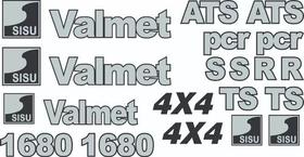 Kit Adesivos - Valmet Sisu 1680 4x4 Kit Adesivos - Valmet Sisu 1680 4x4