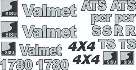 Kit Adesivos - Valmet Sisu 1780 4x4 Kit Adesivos - Valmet Sisu 1780 4x4