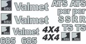 Kit Adesivos - Valmet Sisu 685 4x4 Kit Adesivos - Valmet Sisu 685 4x4