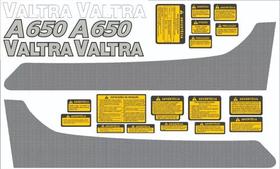 Kit Adesivos Valtra A 650 Kit Adesivos Valtra A 650