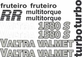 Kit Adesivos Valtra Valmet 1580 S Fruteiro Rr Multitorque Kit Adesivos Valtra Valmet 1580 S Fruteiro Rr Multitorque